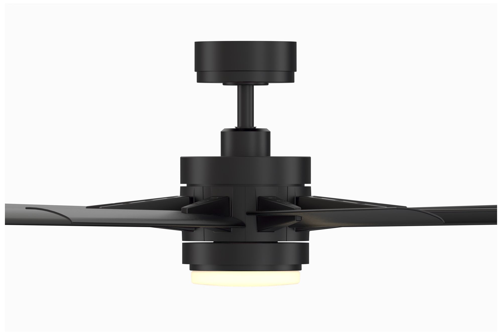 Image 6 Odyn Custom 64 in In/Out Smart Fan w/ LED CCT Lt Kit - Black Blades more views
