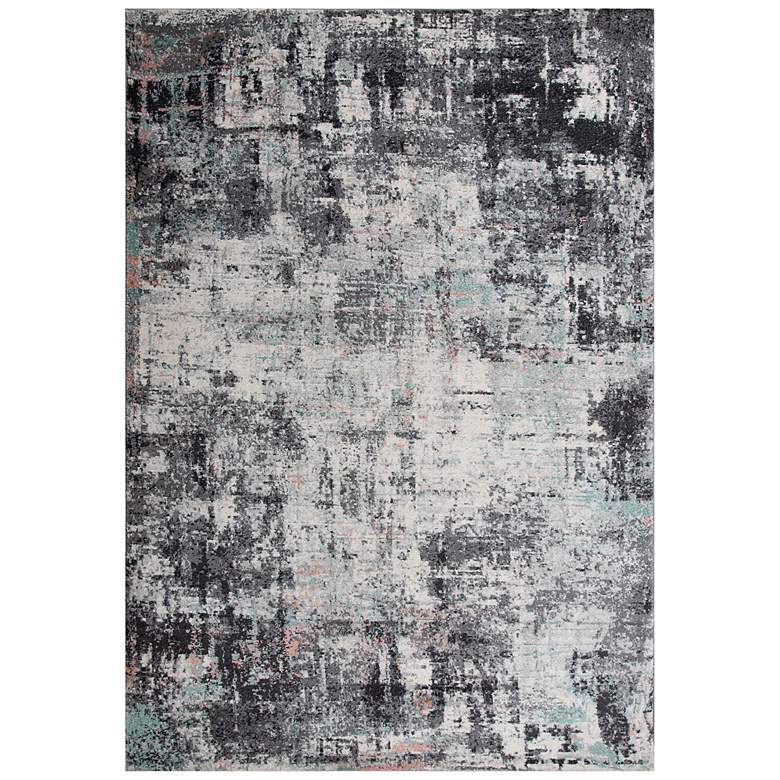 Image 2 Odyssey ODY833 5&#39;2 inchx7&#39;6 inch Gray Rectangular Area Rug