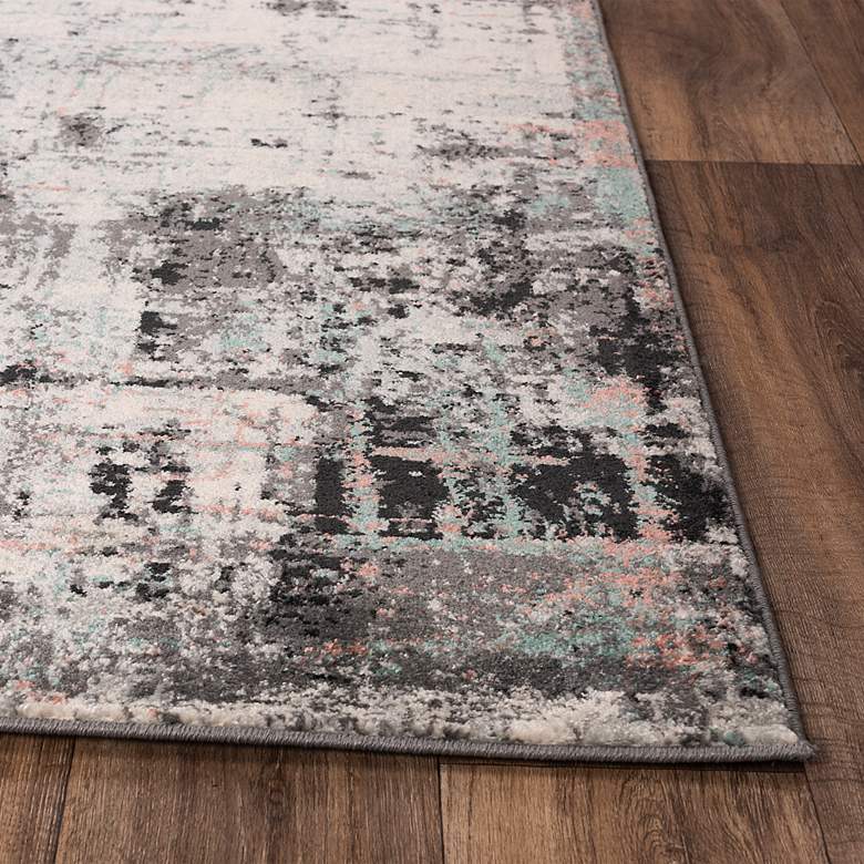 Image 6 Odyssey ODY833 5&#39;2 inchx7&#39;6 inch Gray Rectangular Area Rug more views