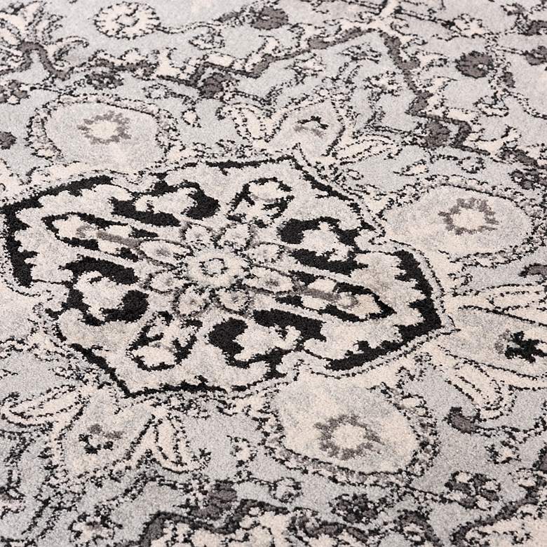 Image 3 Odyssey ODY838 5'2"x7'6" Gray Oriental Rectangular Area R more views