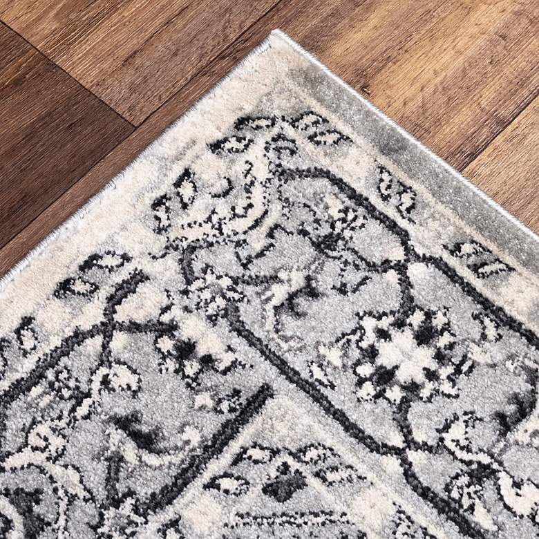 Image 4 Odyssey ODY838 5'2"x7'6" Gray Oriental Rectangular Area R more views
