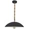 Ofelia 15 3/4" Wide Matte Black Pendant Light