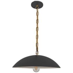 Ofelia 15 3/4" Wide Matte Black Pendant Light