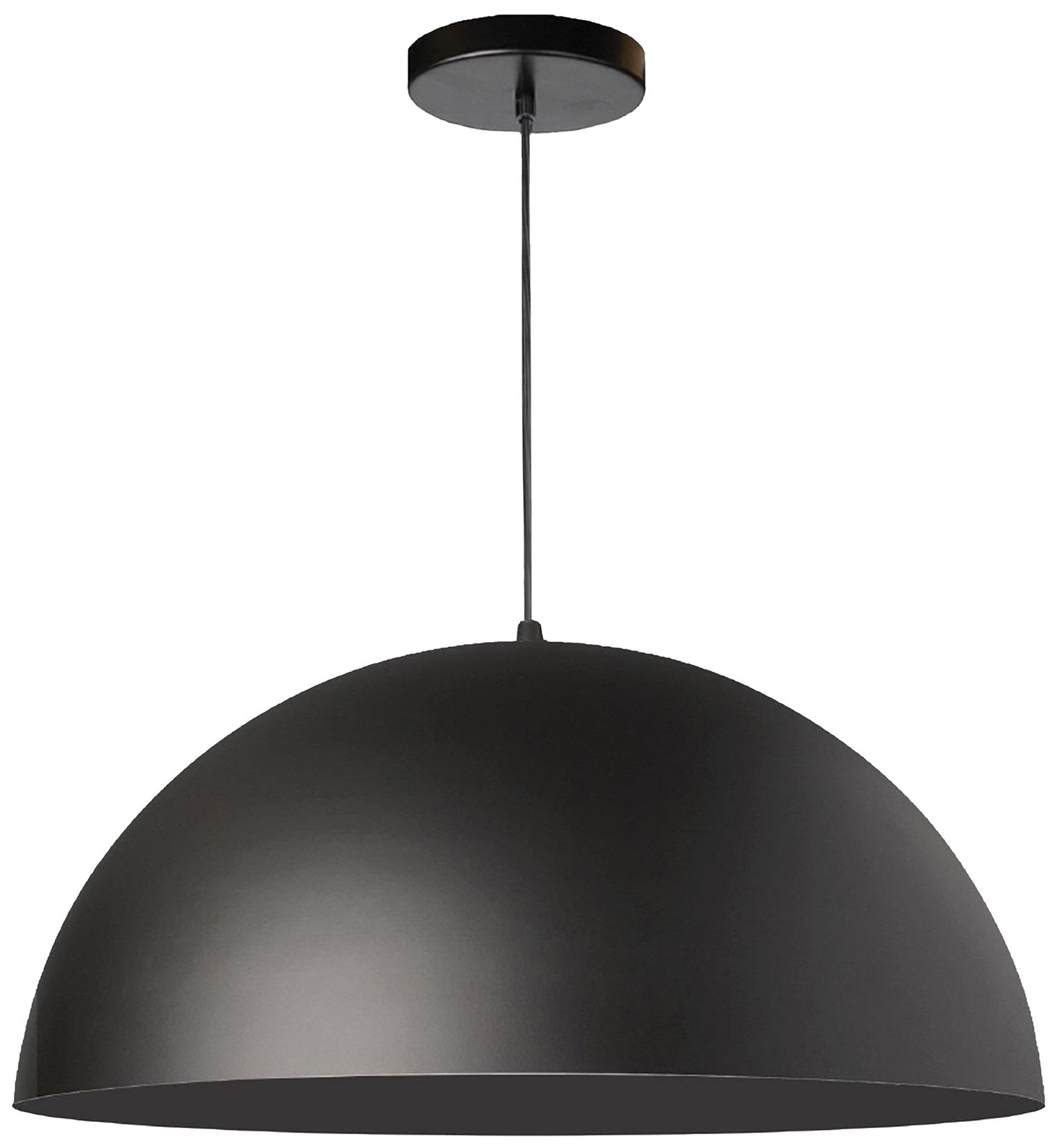 Ofelia 16" Wide Matte Black Finish Pendant