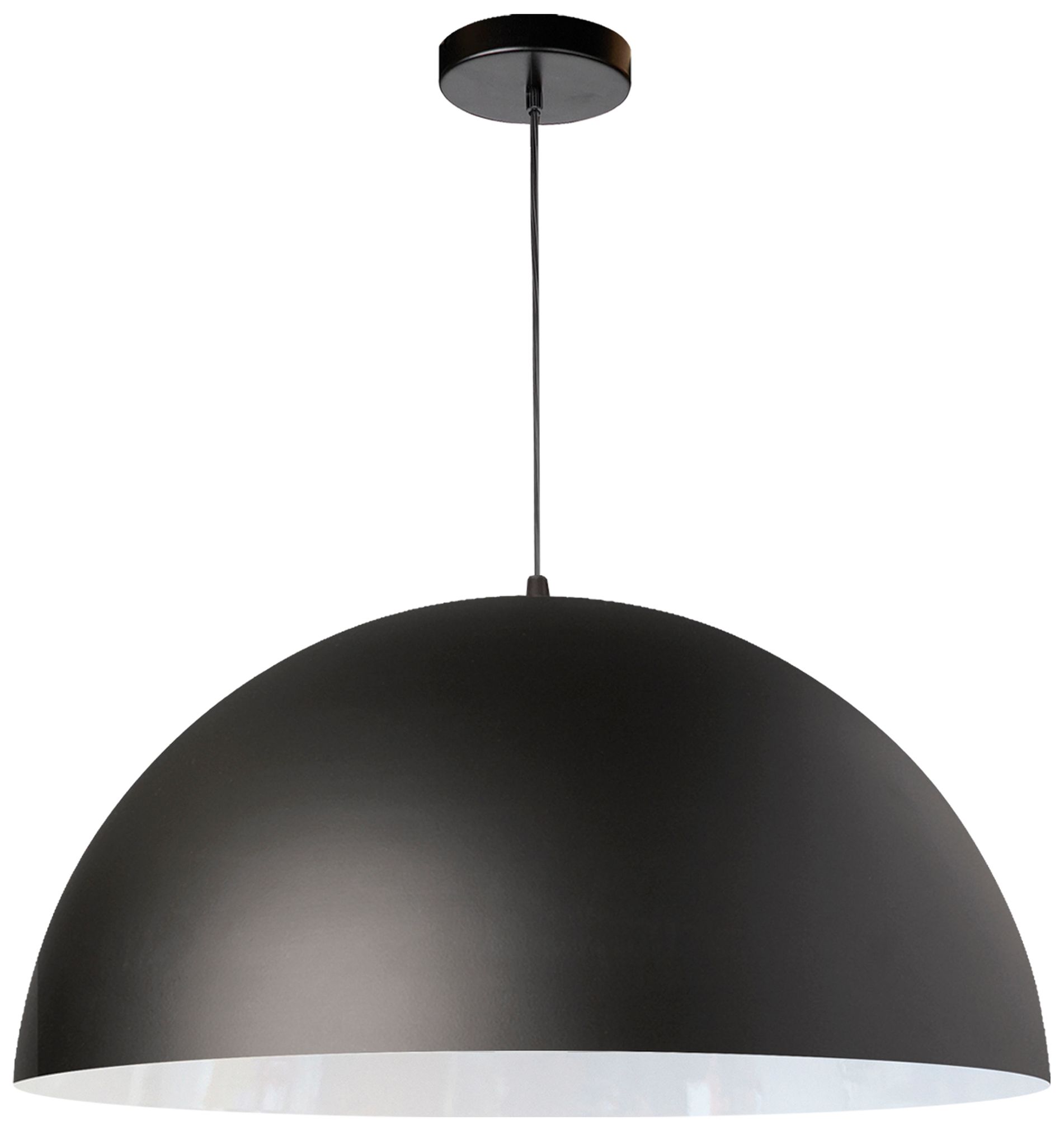 Image 2 Ofelia 20" Wide Matte Black Finish Pendant