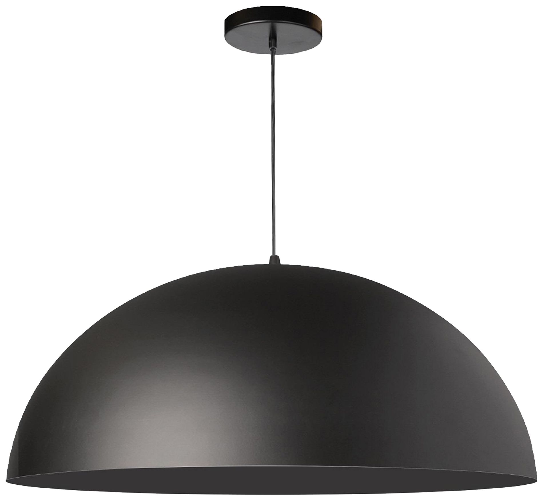 Ofelia 20" Wide Matte Black Finish Pendant