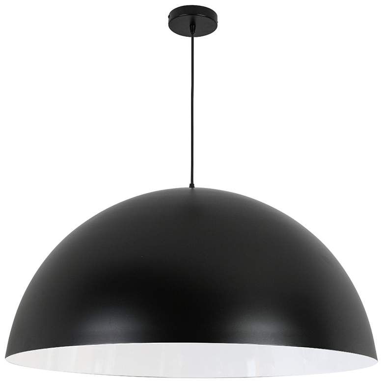 Image 1 Ofelia 31.5" Wide Matte Black Finish Pendant