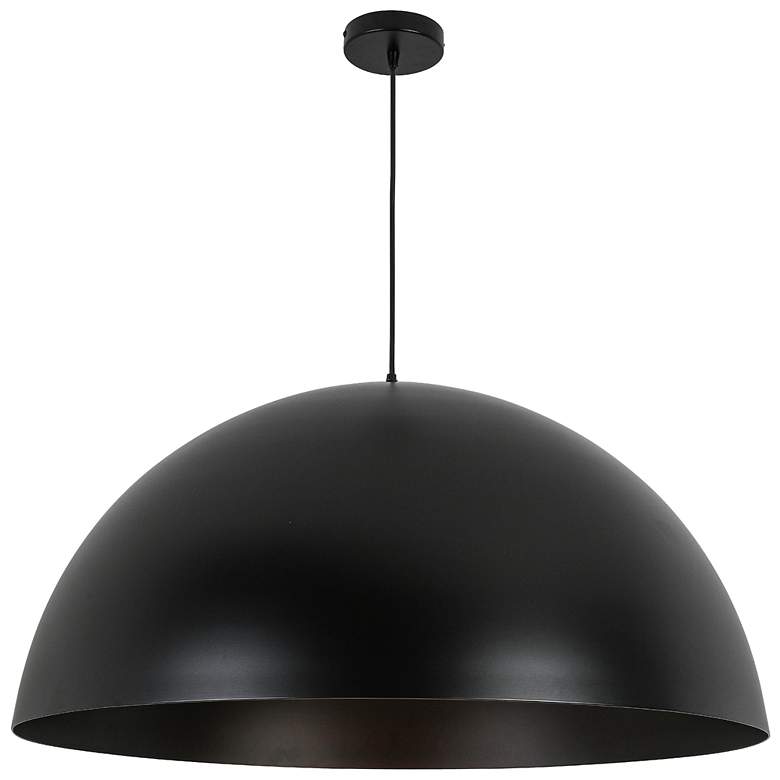 Image 1 Ofelia 31.5" Wide Matte Black Finish Pendant