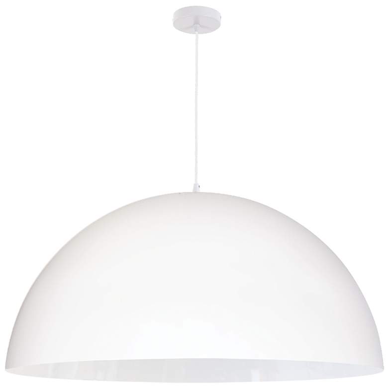 Image 1 Ofelia 31.5" Wide Matte White Finish Pendant