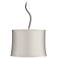 Off-White An Qing Shade 14" Wide Pendant Light
