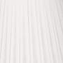 4_Off-White Empire Box Pleated Linen Lamp Shade 8x12x8 (Spider) more views