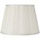 Off-White Euro Box Pleat Shade 10x14x10 (Spider)