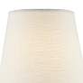 Off-White Fine Grass Cloth Tapered Chandelier Shade