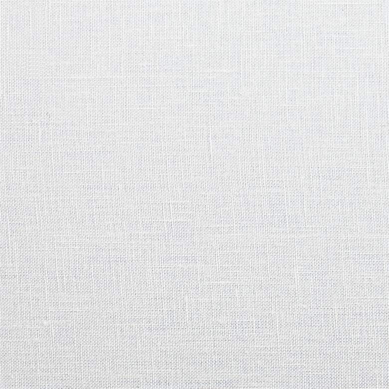 Image 5 Off-White Hardback Rectangular Shade 12x7/14x9/x10 (Spider) more views