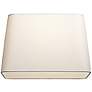 Thumbnail3 of Off-White Hardback Rectangular Shade 8x6/10x8/x8 (Spider) more views
