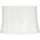 Off-White Lace Drum Shade 13x15x10 (Spider)