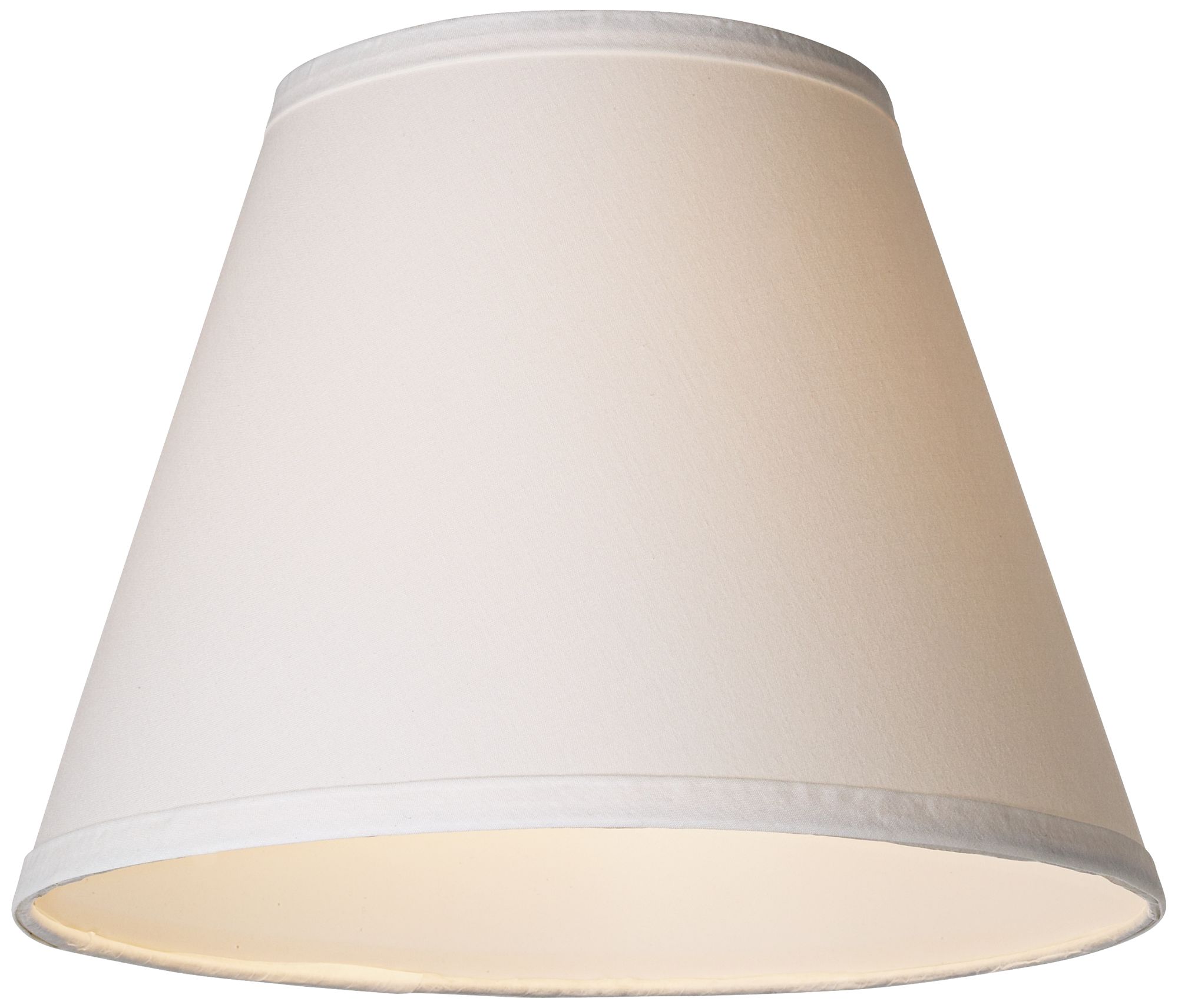 Off White Lamp Shade 6x11x8.5 (Spider) 2N795 Lamps Plus