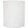Off-White Linen Drum Hardback Lamp Shade 5x5x6 (Clip-On)