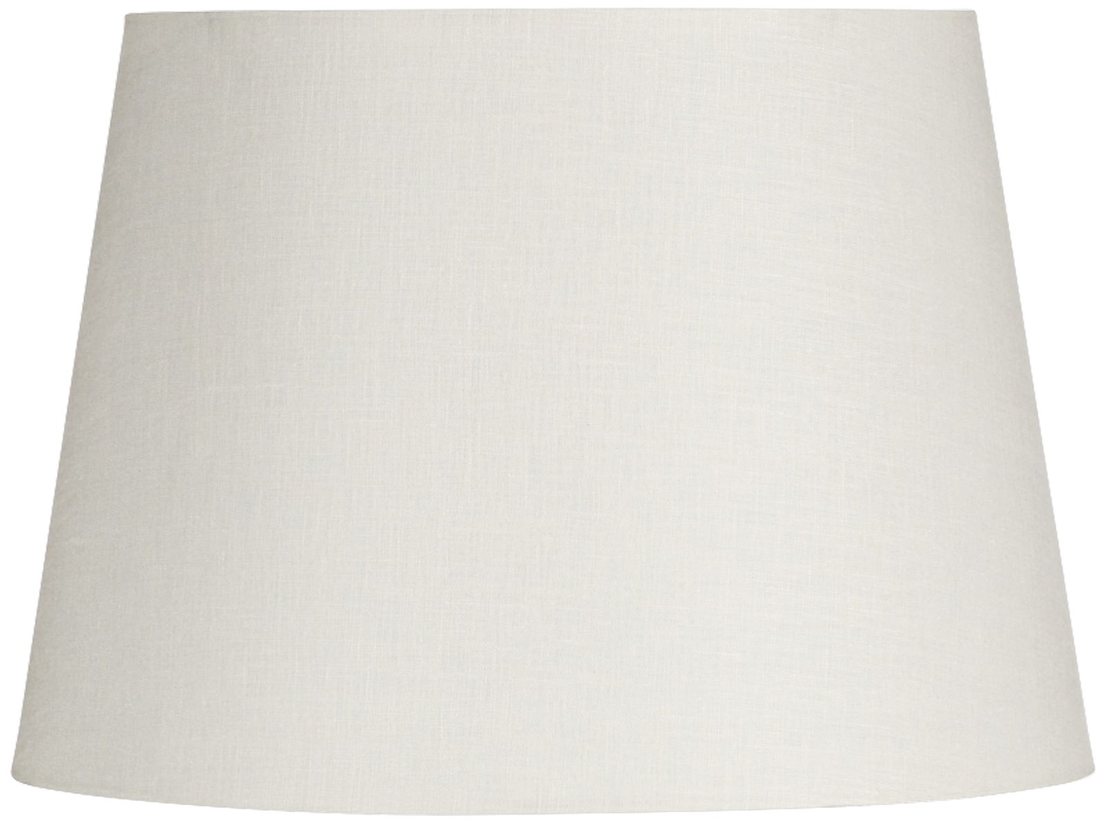 off white linen lamp shade