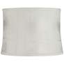 Off-White Softback Drum Lamp Shade 13x14x10 (Washer)