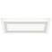 Offset 36" Wide Textured White Rectangle LED Surface Mount