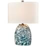 Offshore 22" High 1-Light Table Lamp - Blue - Includes LED Bulb