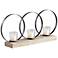 Ohhh 3 Candle Iron Votive Candle Holder