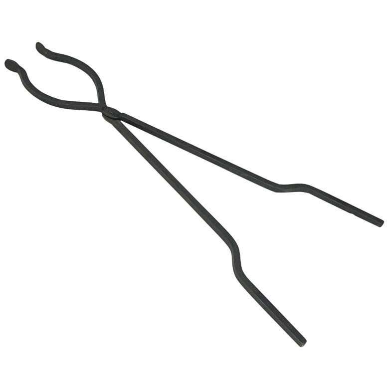 Image 1 Ohio Flame 30" Black Steel Campfire Tongs