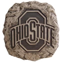 Ohio State Logo 11&quot; High Trevia Graystone Stepping Stone