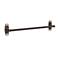 Oil Rubbed Bronze Finish French Curve 18" Towel Bar