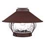 Oil-Rubbed Bronze Lantern Wet-Rated LED Fan Light Kit