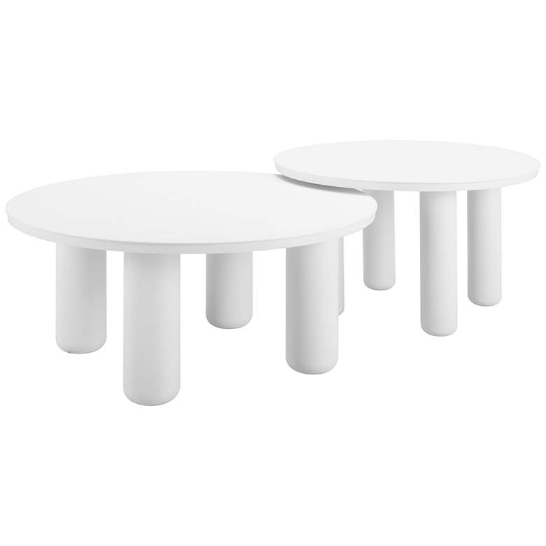 Image 1 Ola Coffee Table Set (2-Piece) White