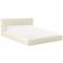 Olafur Cream Linen Bed