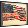 Old Glory 40" Wide Dimensional Collage Framed Wall Art