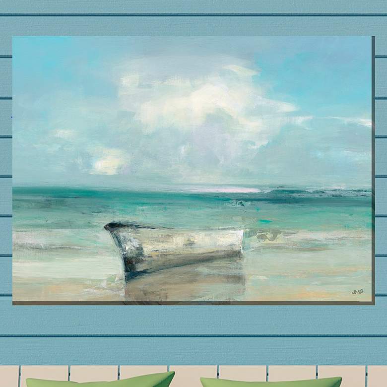 Image 1 Old Salt 40" Wide All-Weather Outdoor Canvas Wall Art