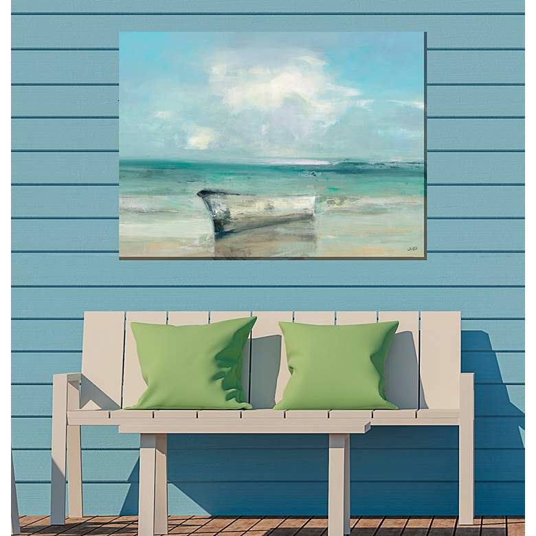 Image 4 Old Salt 40" Wide All-Weather Outdoor Canvas Wall Art more views