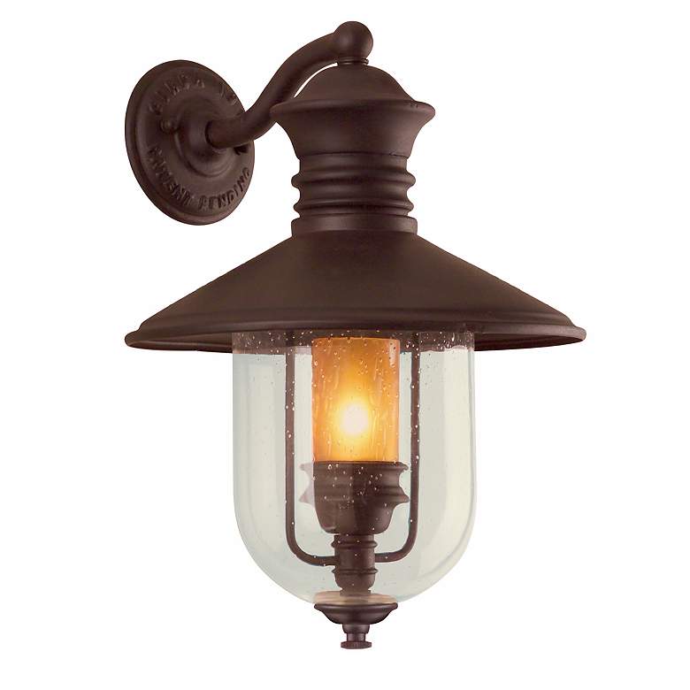 Image 1 Old Town Collection 18 1/2 inch High Outdoor Wall Light