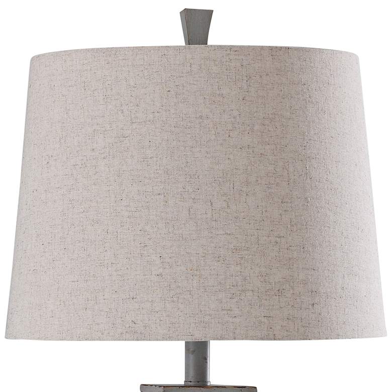 Image 2 Oldbury Vase 30 1/4 inch Blue Weathered Base Table Lamp more views