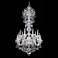 Olde World 32" Wide Swarovski Crystal Chandelier in Silver