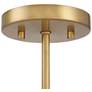 Oldmill 18 1/4" Wide Legacy Brass 3-Light Ceiling Light