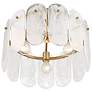 Oldmill 18 1/4" Wide Legacy Brass 3-Light Ceiling Light