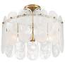 Oldmill 18 1/4" Wide Legacy Brass 3-Light Ceiling Light
