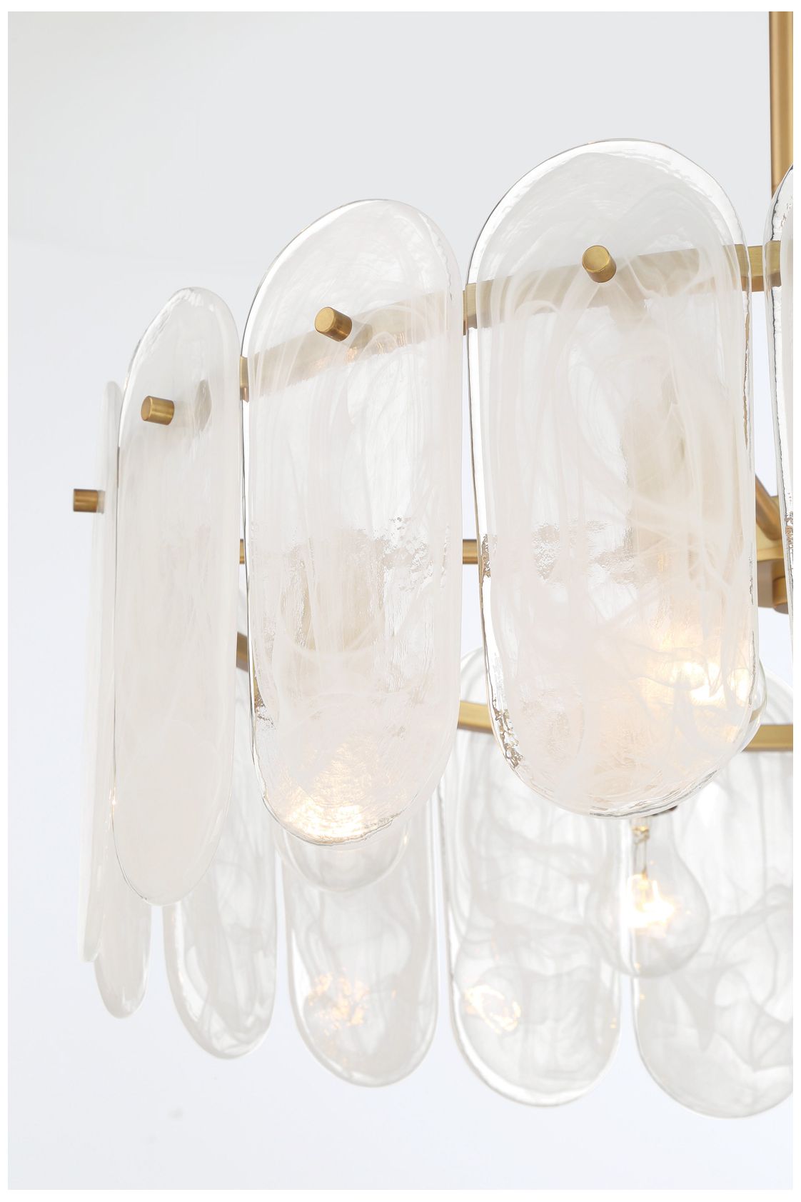 Image 3 Oldmill 25" Wide Legacy Brass Drum Pendant Light more views