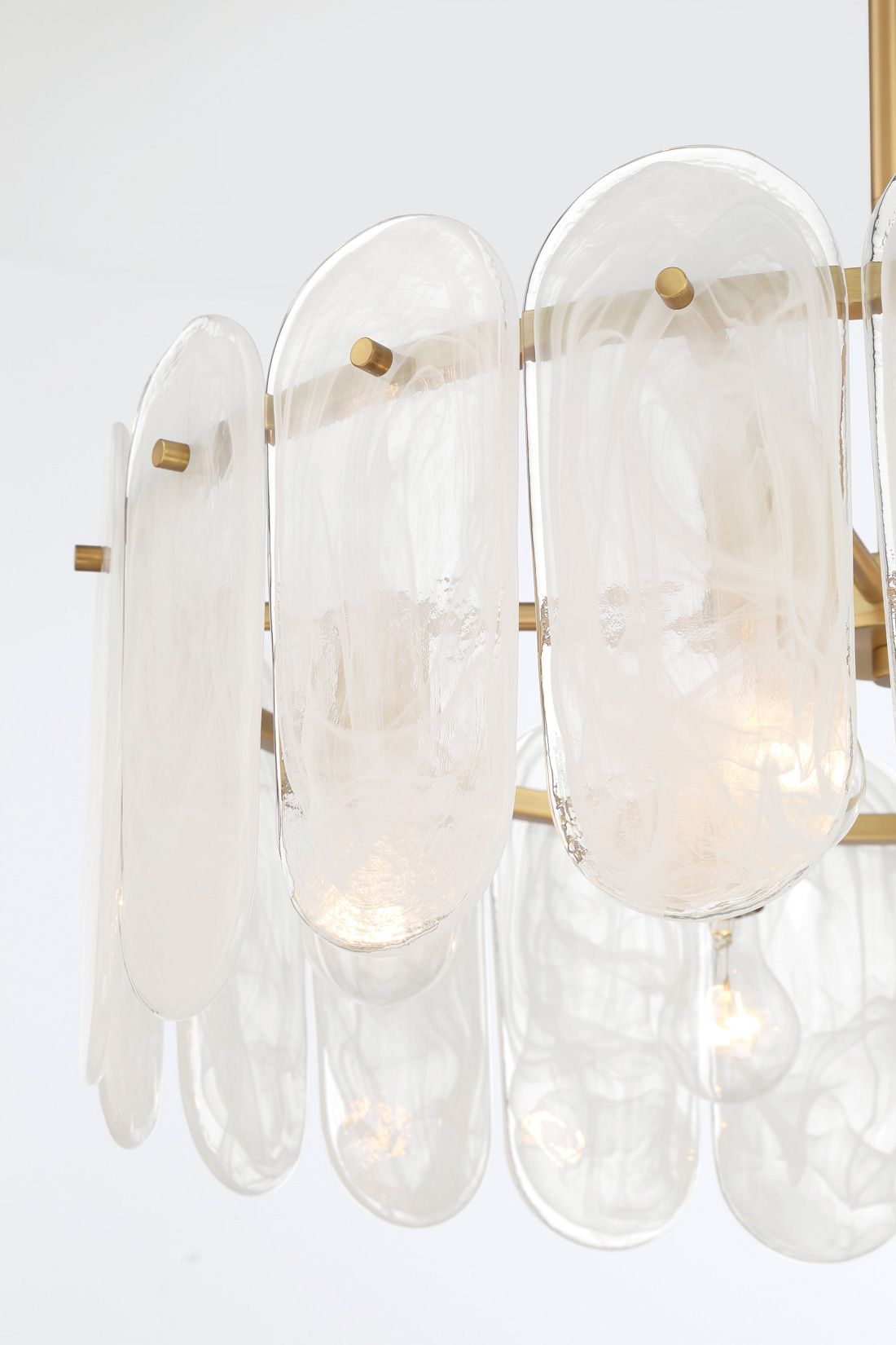 Image 7 Oldmill 25" Wide Legacy Brass Drum Pendant Light more views