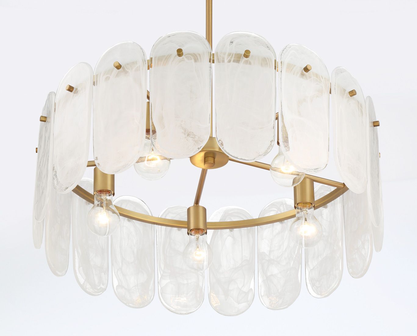 Oldmill 25" Wide Legacy Brass Drum Pendant Light