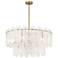 Oldmill 30" Wide Legacy Brass Tiered Pendant Light