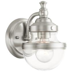 Oldwick 1 Light Brushed Nickel Wall Sconce