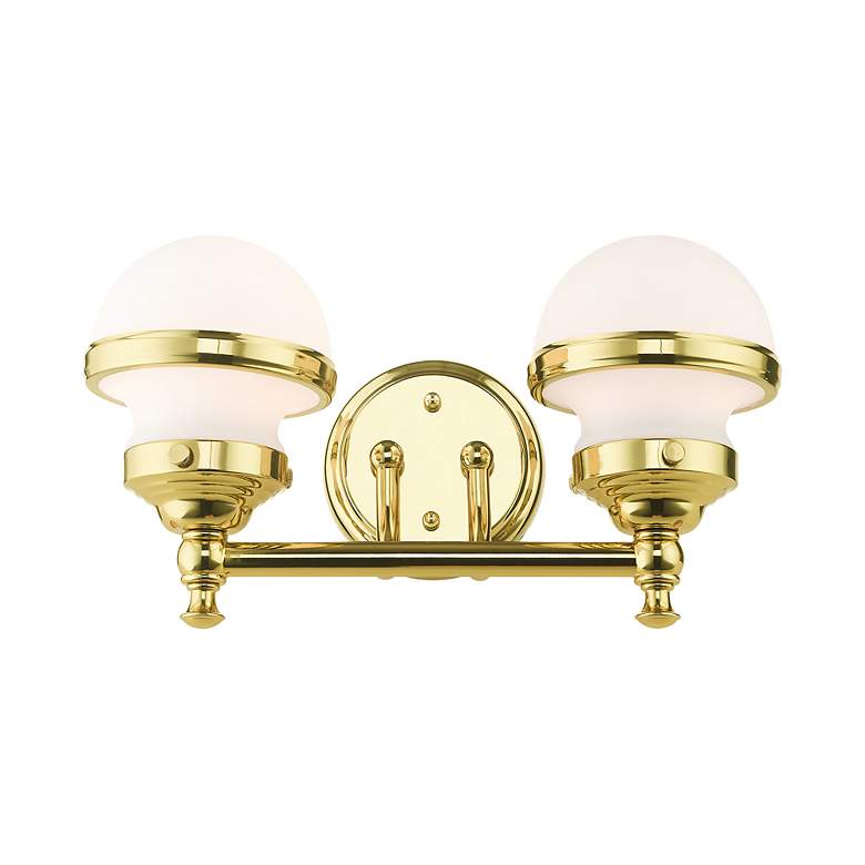 Image 5 Oldwick 2 Light Polished Brass Bath Vanity more views