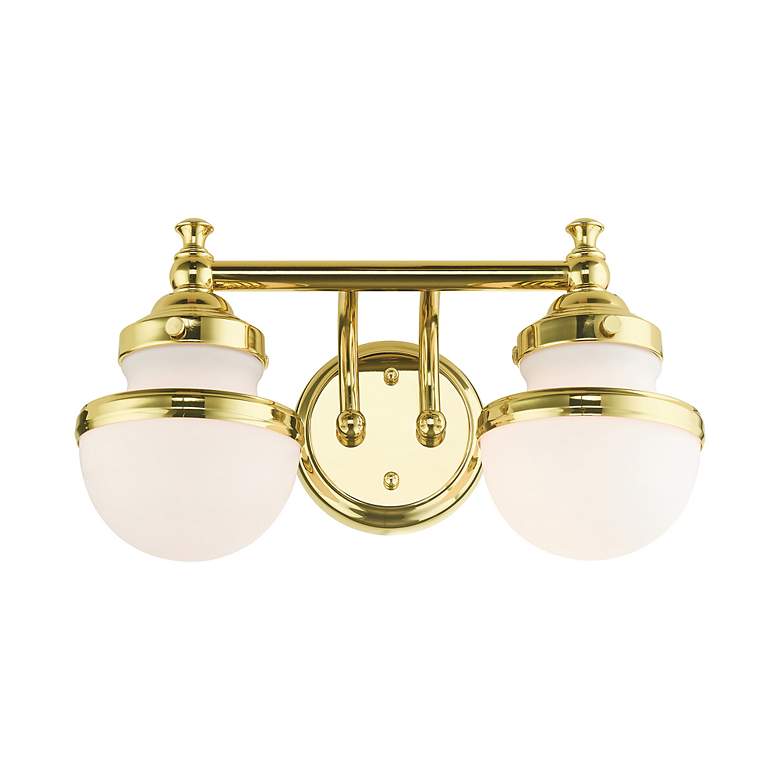 Image 6 Oldwick 2 Light Polished Brass Bath Vanity more views