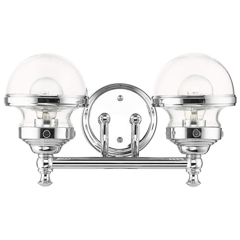 Image 5 Oldwick 2 Light Polished Chrome Bath Vanity more views
